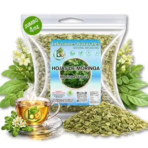 VIRAL Moringa Leaves Tea (Té de Hojas de Moringa) - 4 oz - NON-GMO | 100% Natural | Vegan