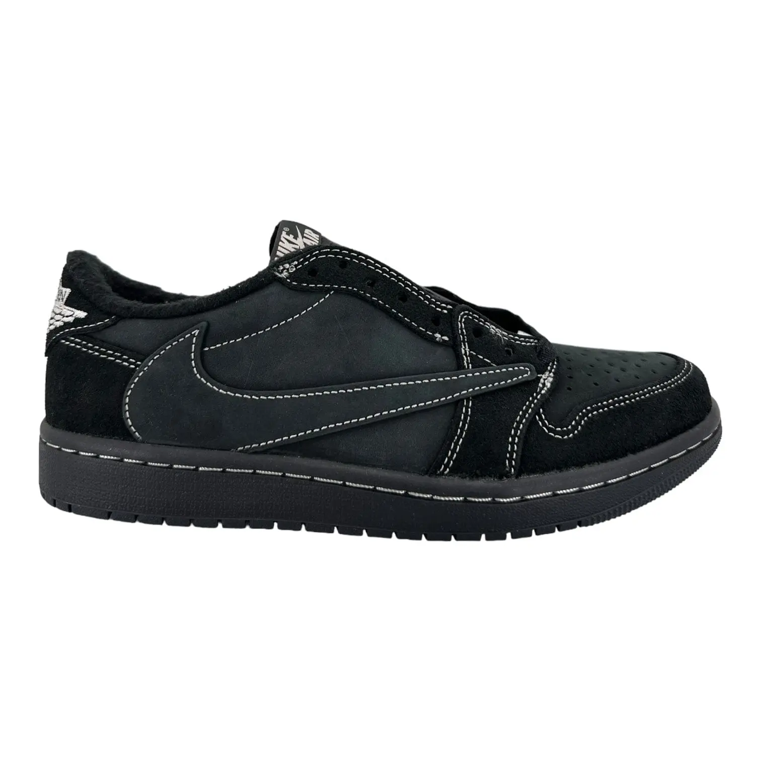 travis scott shoes all black phantom - TikTok Shop