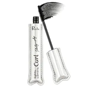 Waterproof Curling Mascara – Quick-Dry Lash Lift for Fuller, Longer & Voluminous Lashes, Smudge-Proof Eye Makeup for Daily Glam Look