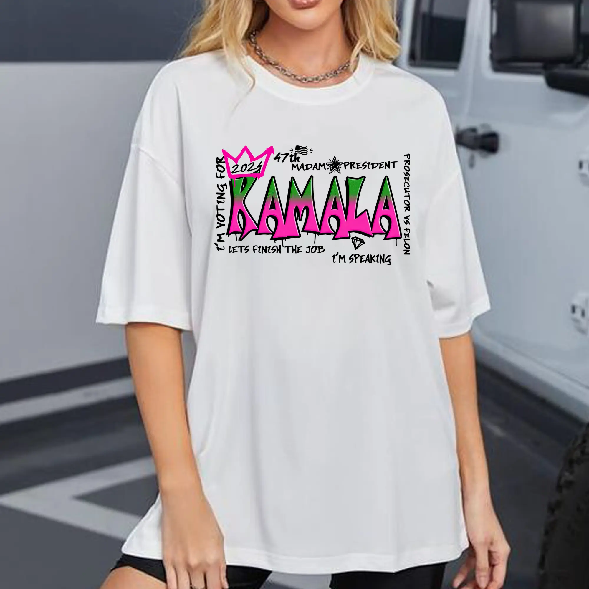 Kamala Let's Finish The Job Shirt, Madam President Kamala Harris 2024 Shirt, President 2024 Shirt, Kamala Harris Shirt, Election 2024 Shirt, Vote For Harris Shirt