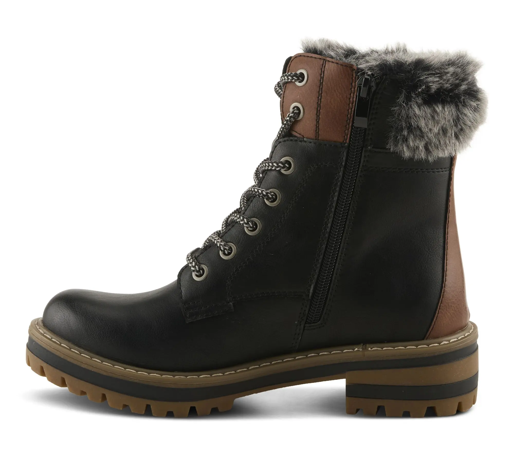Patrizia by Spring Step Lace-up Boots - Canario