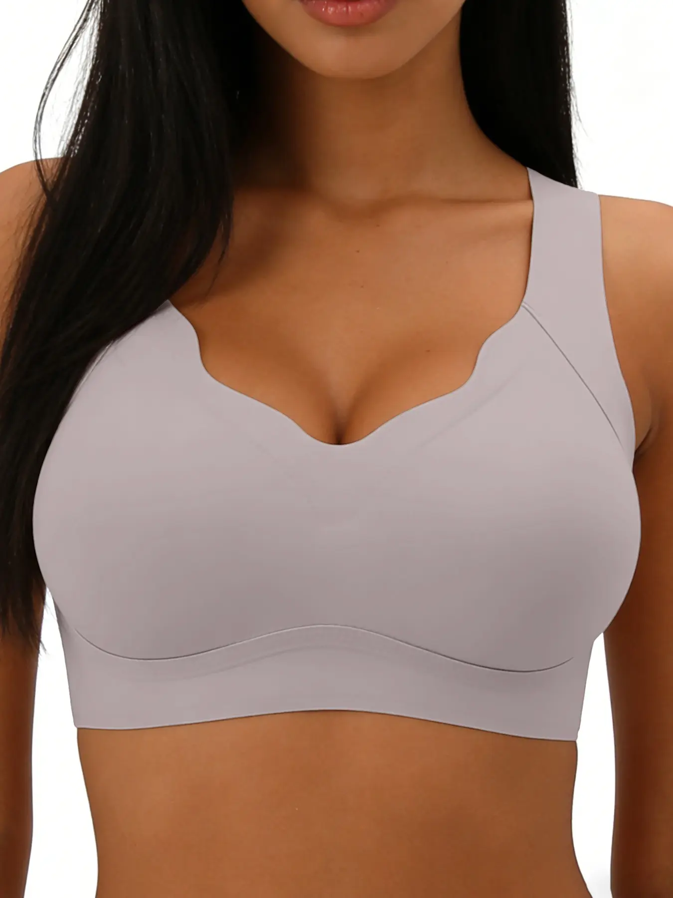 Seamless Comfortable Soft Fitted Smooth Medium T-Shirt Bra, Non Wired Bra, Smoothing Bra, Bralette, Small Size, Buckleless Design, Casual Comfy Bra, Casual Fashion, Perfect for Daily Wear, Seamless Everyday Bra, Women's Underwear, Lady