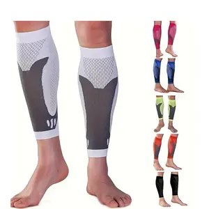 1 Pair Compression Calf Sleeves for Active Recovery and Varicose Vein Relief - Elastic Leg Socks for Warmth and Support