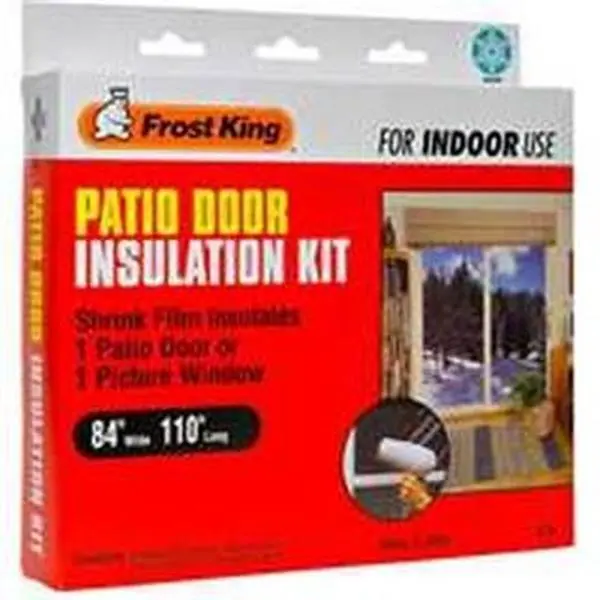 212 MAIN Thermwell V76H Frost King Patio Door Window Kit, Metal Construction, Wrinkle-Free, Easy-to-Install for Sailing & Outdoor Water Sports Use