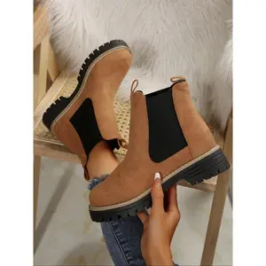 2026 NEW  LQUN2026 NEW  LQUNWomen's Chelsea Boots, Elastic Side Ankle Boot, Fashionable Comfortable Daily Wear, Versatile Casual Shoes for Fall & WinterGift(GIFT)(GIFT)