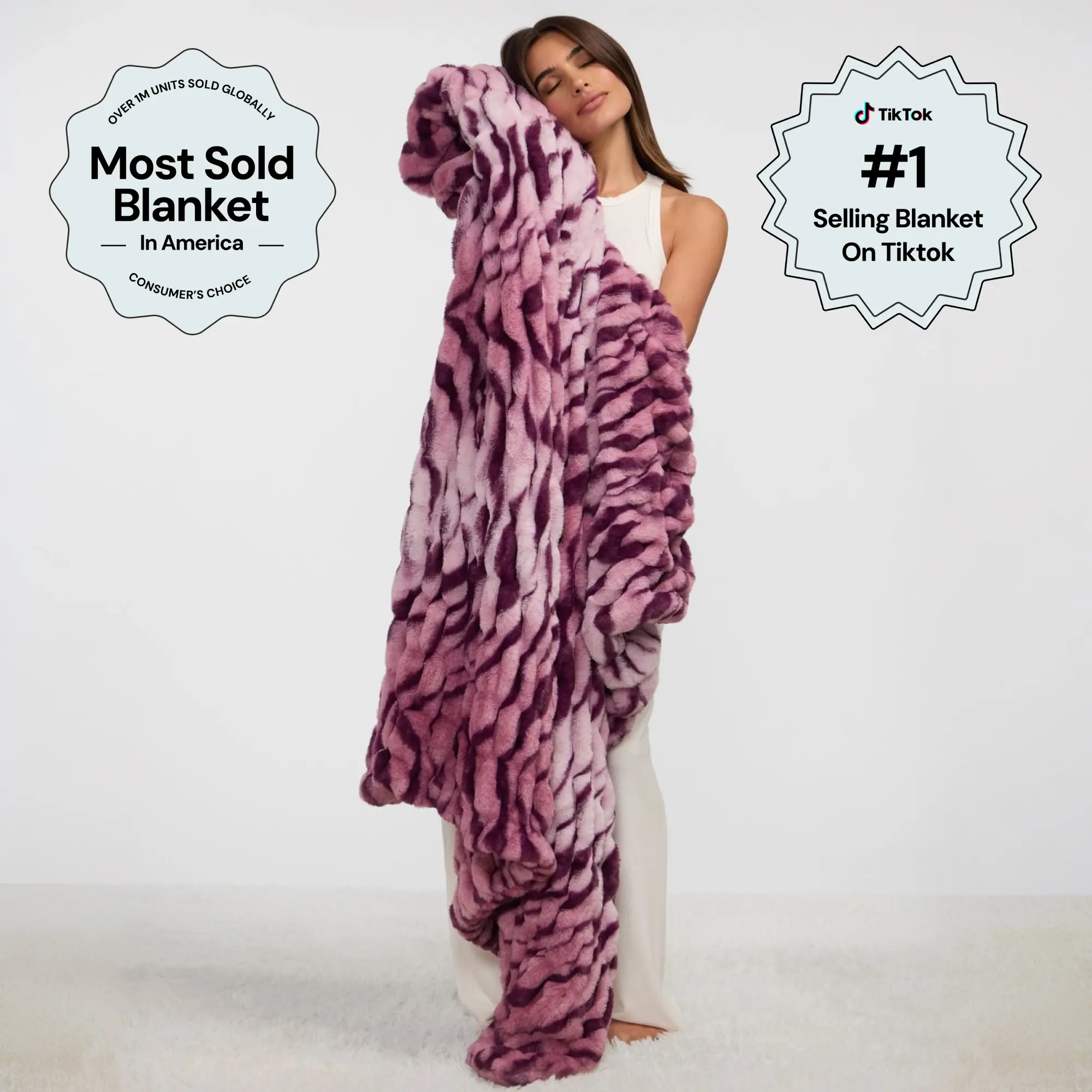 Comfrt | The Dreamer Blanket | Oversized, Cozy, Soft Warm Throw