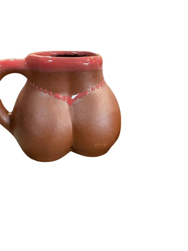 Cheeky Mexican Booty Mug - Funny Thong, red, Reusable Drinkware, Ideal for Father, Friend, Amigo, and America Fans Ceramic Coffee