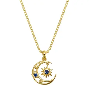 Molenia Celestial Moon & Sun necklaces for women gf gifts