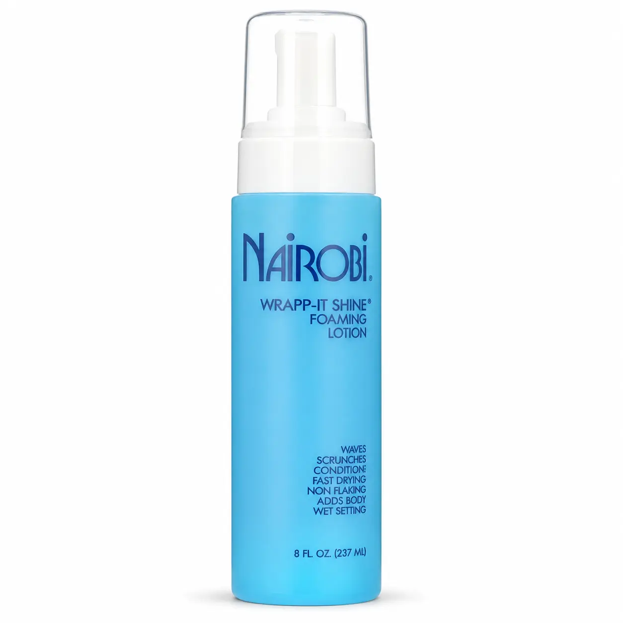 Nairobi Wrapp-It Shine Foaming Hair Styling Lotion - 8 oz (Beauty & Personal Care, Hair Mousse Alternative)