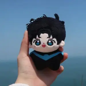 10cm Anime Grayson Todd Kawaii Cosplay Soft Cotton Doll Starfish Body Cartoon Mini Keyring Props Plushies Toy Figures Fans Gift