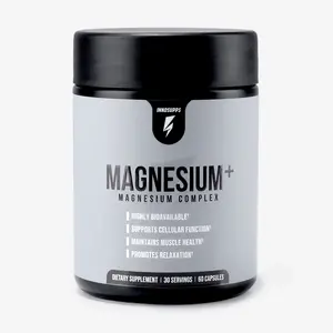 Inno Supps Magnesium⁺ Triple-Action Bioavailable Magnesium Complex 60 Capsules for Cellular Health & Muscle Wellness