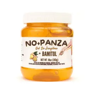 Viral Gel Reforzado de Jengibre No+Panza - NO+PANZA Ginger Gel + Bamitol, 8.8 Ounce (Pack of 1) - Grapefruit, Aloe, Passionfruit - Para Fajas & Workout