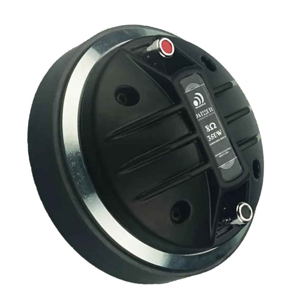 Massive Audio PAT 220TI 1" Screw-On 150 Watt 8 Ohm Compression Driver with Titanium Diaphragm & Ferro Fluid Cooled for High Power Performance