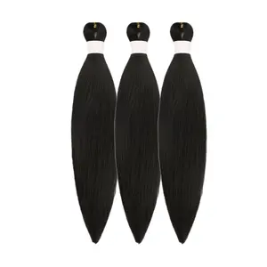 Short Braiding Hair Pre Stretched 16Inch for Knotless Braids Synthetic Braiding Hair for Bob Box Braids