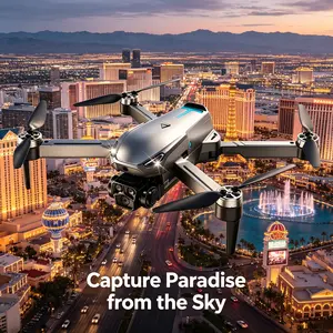 2026 M8 Pro Foldable Aerial Drone with Dual Batteries, 4K EIS Anti-Shake Camera, GPS Precise Positioning, 5G WiFi Real-Time FPV, Obstacle Avoidance, Auto Return & 360° Stunt Roll for Photography Lovers