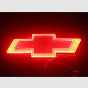 4D  Emblem Light LED Illuminated Emblem CHEVROLET  Emblem Light Rear Emblem Cold Light  Emblem Light Suitable for Chevrolet  side mirror carbon  eye carShade for Vehicles design  sticker  logo amptires Chevrolet Cruze LED Logo