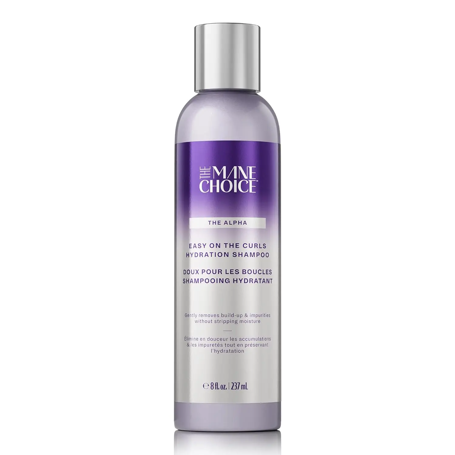 The Mane Choice Alpha Biotin-Rich Nettle Avocado Oil Liquid Shampoo for Curly Hair - Natural Ingredients Haircare Cleanser, Gentle Non-Stripping, Oil-Removing, Knot-Detangling, Hair-Moisturizing, Supports Growth & Retention, 8oz, Chemical Free, And Avocad