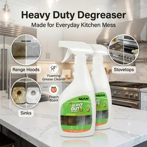 Powerful Kitchen Cleaner – 500ml NUAN spray removes tough grease from ovens, stovetops, and all kitchen surfaces.-MY0522