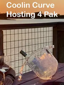 Coolin Curve Beverage Chiller - Hosting Bundle 4 Pak - Beverage chiller pack of 4