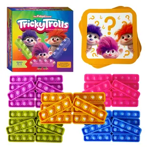 THE FIDGET GAME Tricky Trolls - Colorful Puzzles with Interactive Gameplay - Ideal for Engaging Children