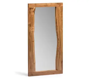 Alaterre Furniture Alpine 24" Natural Live EdgeWood Mirror