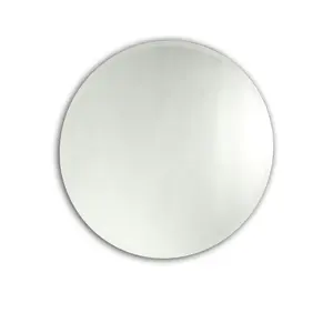 Chloe Lighting CH7M077SV23-GRD Dodson Large Frameless Wall Mirror - 23 x 23 in.