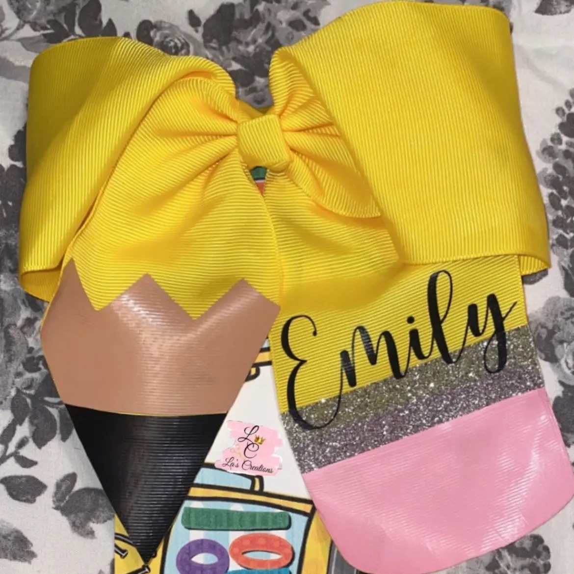 Pencil Hair Bow
