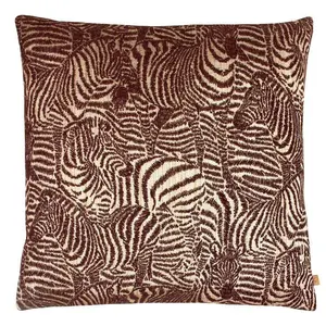 Hector Zebra Jacquard Cushion