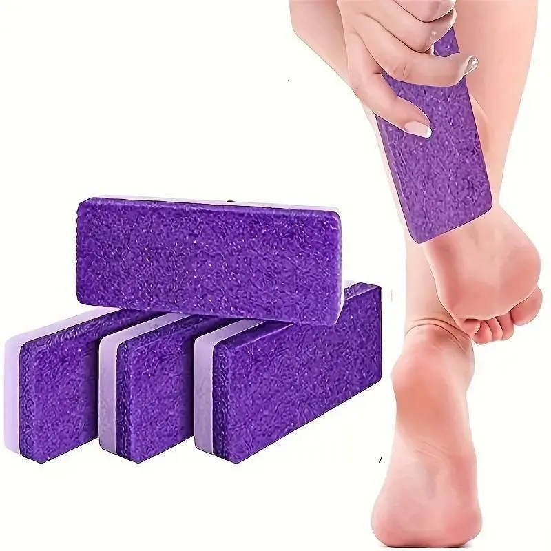 PU foam pumice to remove dead skin washboard double striped grindstone foot trimmer sole massage file Pedicure Care Tool Foot Callus Remover Exfoliating Foot Feet Callus Remover Pedicure Tools