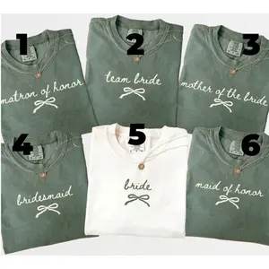 Custom Bachelorette Shirts Comfort Colors, Bridal Party TShirts, Personalized Bach Shirts, Maid Of Honor Tee, Bride Shirt, Wedding Shirts, Bridal Shirt