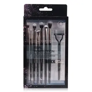 8PCS Eye Makeup Brush Set Professional Blending Eyeshadow Brushes for Beginners Real Perfection R2005