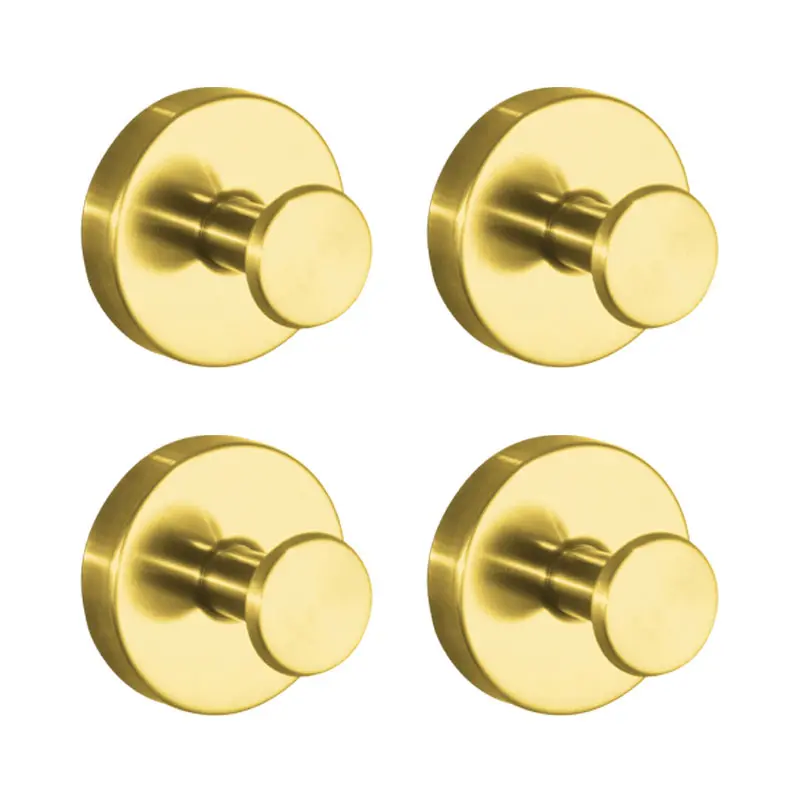 2-4PCS Stainless Steel Suction Cup Hooks No-Drill No-Damage Vacuum Suction Hooks Kitchen BathroomBedroom Essentials Clothes Hooks Towel Hooks Organiser