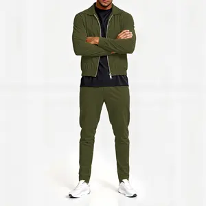 GINGTTO Men's Tracksuits Set  2 Pieces Long Sleeve Full Zip Running Jackets Athletic Pants Casual Sweat Suits