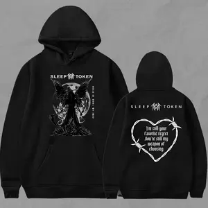 Sleep Token Angel Moon Shirt, Sweatshirt, Hoodie – Favorite Regret Tour 2025 Merch, Dark Gothic Band Pullover, Emotional Concert Gift for Fans