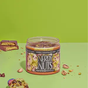 Nerdy Nuts Dubai Chocolate Bar Peanut Butter Treat
