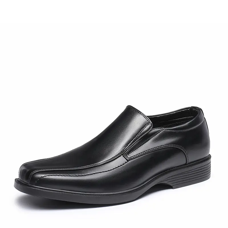 BRUNO MARC Men's Closed-Toe Classical Style Comfortable Easy Peasy Elegant Wide Leather Slip-On Dress Loafers - Work Office Shoes, Summer Footwear, Comfortable Loafers, Classical Style Loafers