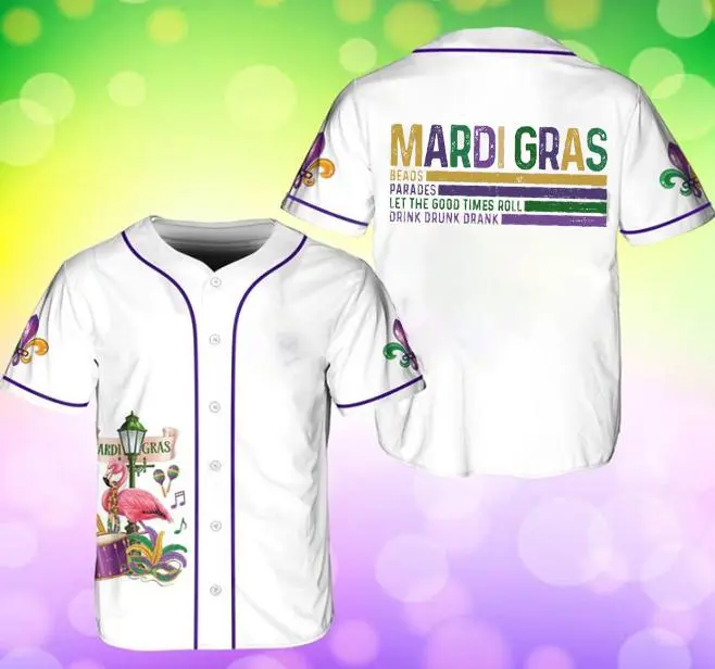 Mardi Gras Vibes Baseball Jersey , Mardi Gras Baseball Jersey , Fleur De Lis Baseball Jersey , Mardi Beads Louisiana Festival Shirt Baseball Jersey , King Cake Baseball Jersey, Fat Tuesday Baseball Jersey