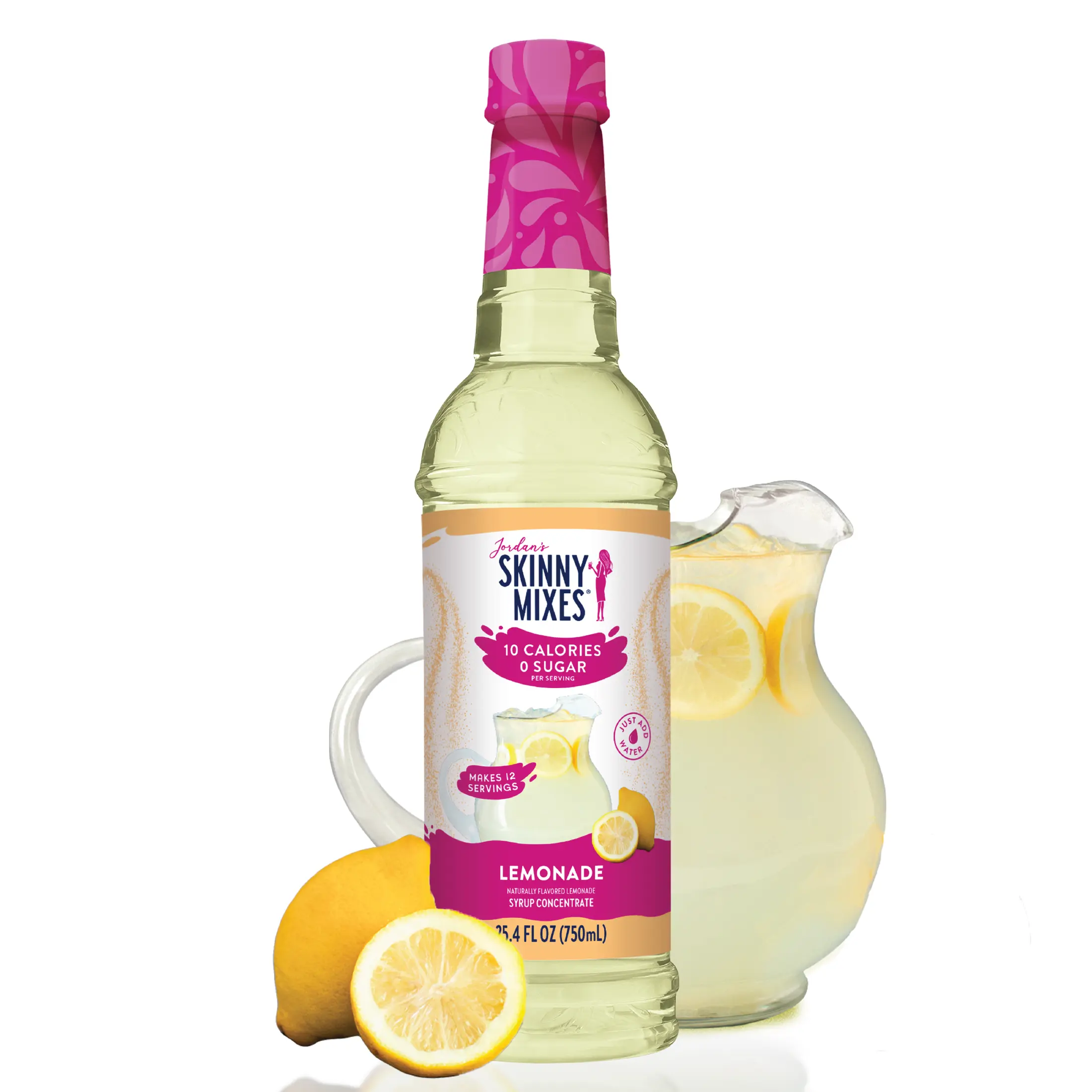 Jordan's Skinny Mixes Sugar Free Lemonade Concentrate Syrup