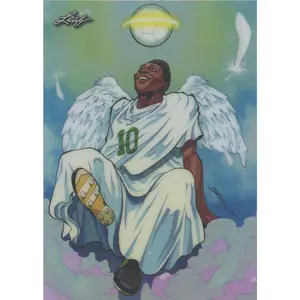 2023 Leaf Metal Pele Anime Nation #/180 #ANB-25