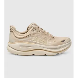 Hoka One One Bondi 9 Oatmeal Oat Milk 1162011-OLTM Men's Fashion Shoes New