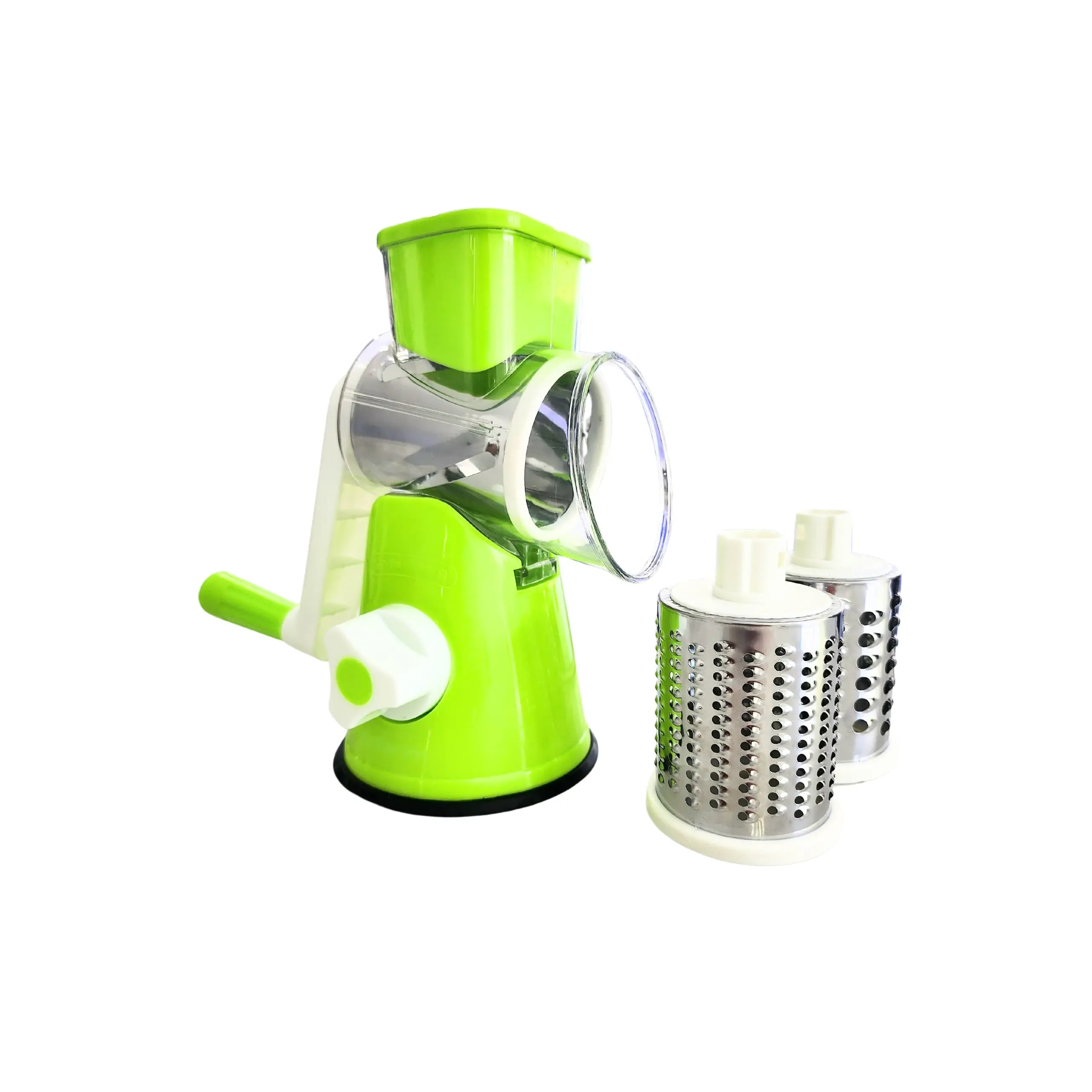 Cheese Grater, Green - Compact Design for Easy Use, Ideal for Cheese Flavoring Kitchen Stainless Steel Utensils Blade Shaped