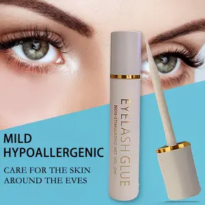 Super Strong Eyelash Glue, Quick-Drying & Waterproof Properties, Ideal for Eyelash Extensions, Gentle Adhesive, Long-Lasting Hold