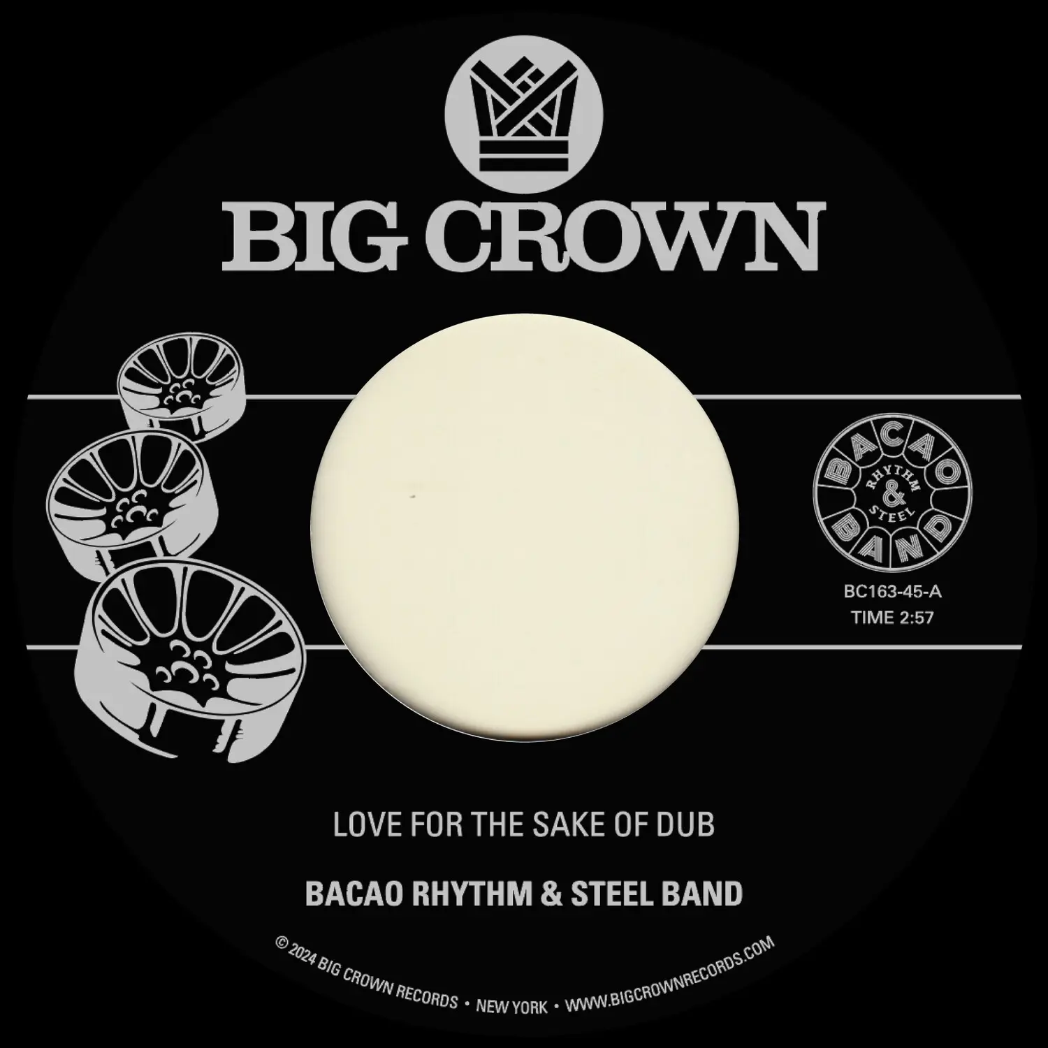 Bacao Rhythm & Steel Band - Love For The Sake Of Dub B/w Grilled  [7-INCH SINGLE VINYL RECORD]
