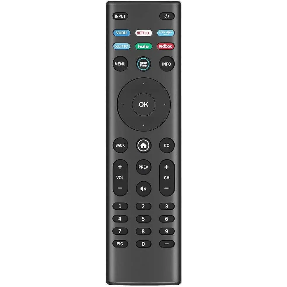 for VIZIO  TV Remote, for All VIZIO Remote Control for  TV with WatchFree 1-Year Warranty.
