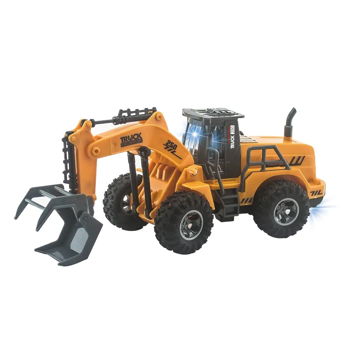 212 MAIN RC Loader Construction Truck Toy - 1:30 Scale, 5-Channel Remote Control, for Children, Outdoors
