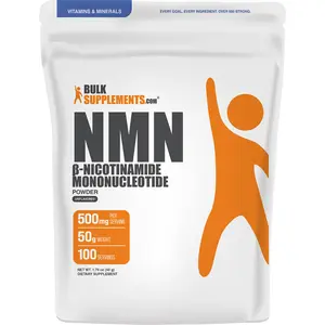 BulkSupplements - NMN (Nicotinamide Mononucleotide) Powder - 50g - 100 Servings
