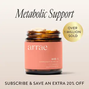 Arrae MB-1 | Natural Energy, Cholesterol, & Overall Health Support 20-Day Supply| Organic Nutrition Dietary Supplement Healthcare Vitamins Probiotic Blend Edible Fitness
