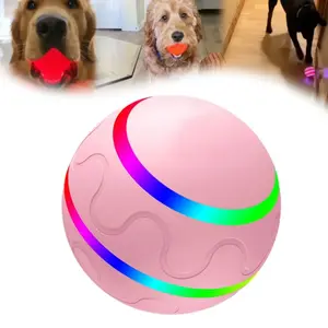 Interactive Dog Toys Dog Ball, Durable Motion Activated Automated Rolling Ball Toys for Dogs and Cats, Small/Medium/Large Dogs, USB Rechargeable