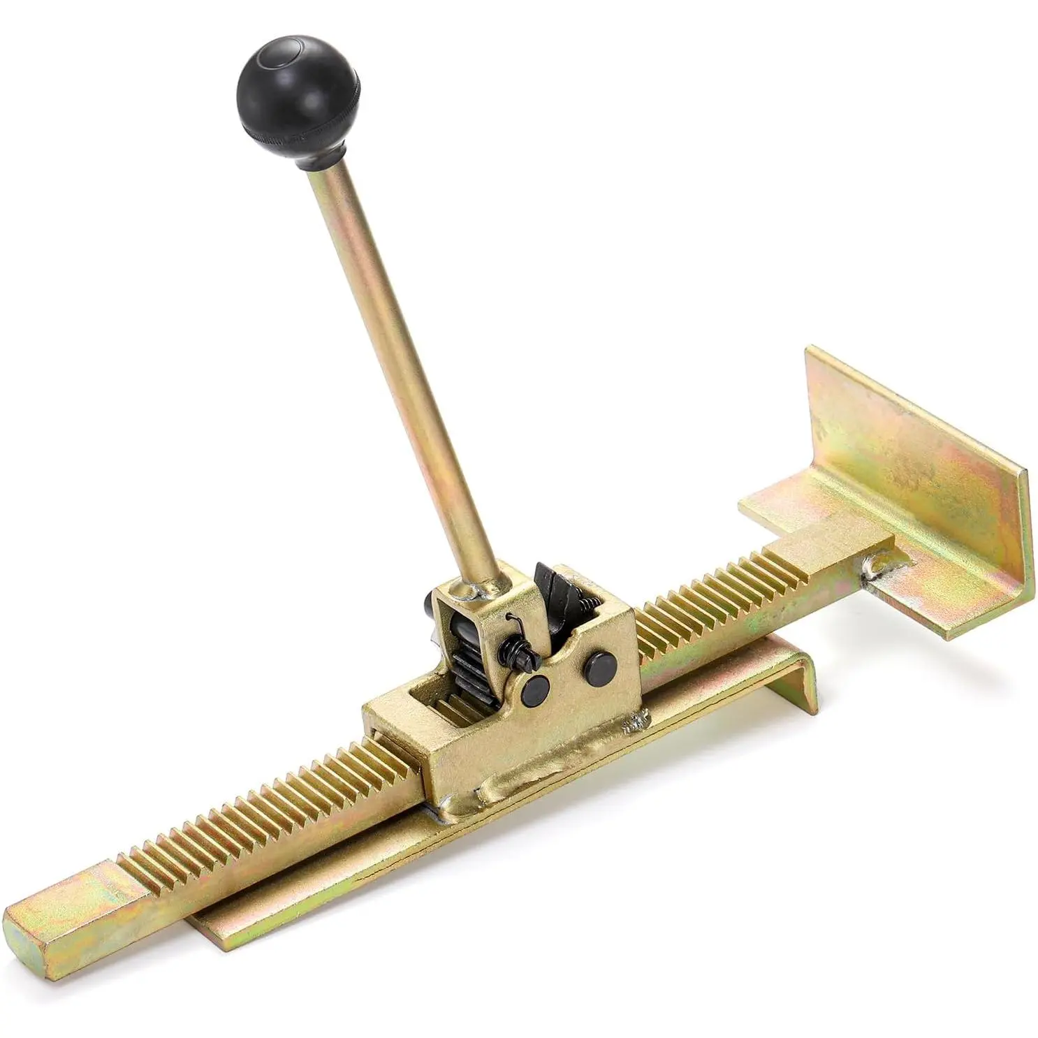 Hardwood Floor Jack Professional Flooring Jack for Flooring Installation Straightening Laminate and Hardwood Flooring Universal Ratcheting Hardwood Plank Jack