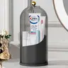 summerwins Combined Firm 360-Degree Rotating Toothbrush Holder with Lid - 1-Piece Polyester Home Goods, Bathroom Supply, Household Item for Vanity Countertop,home decor